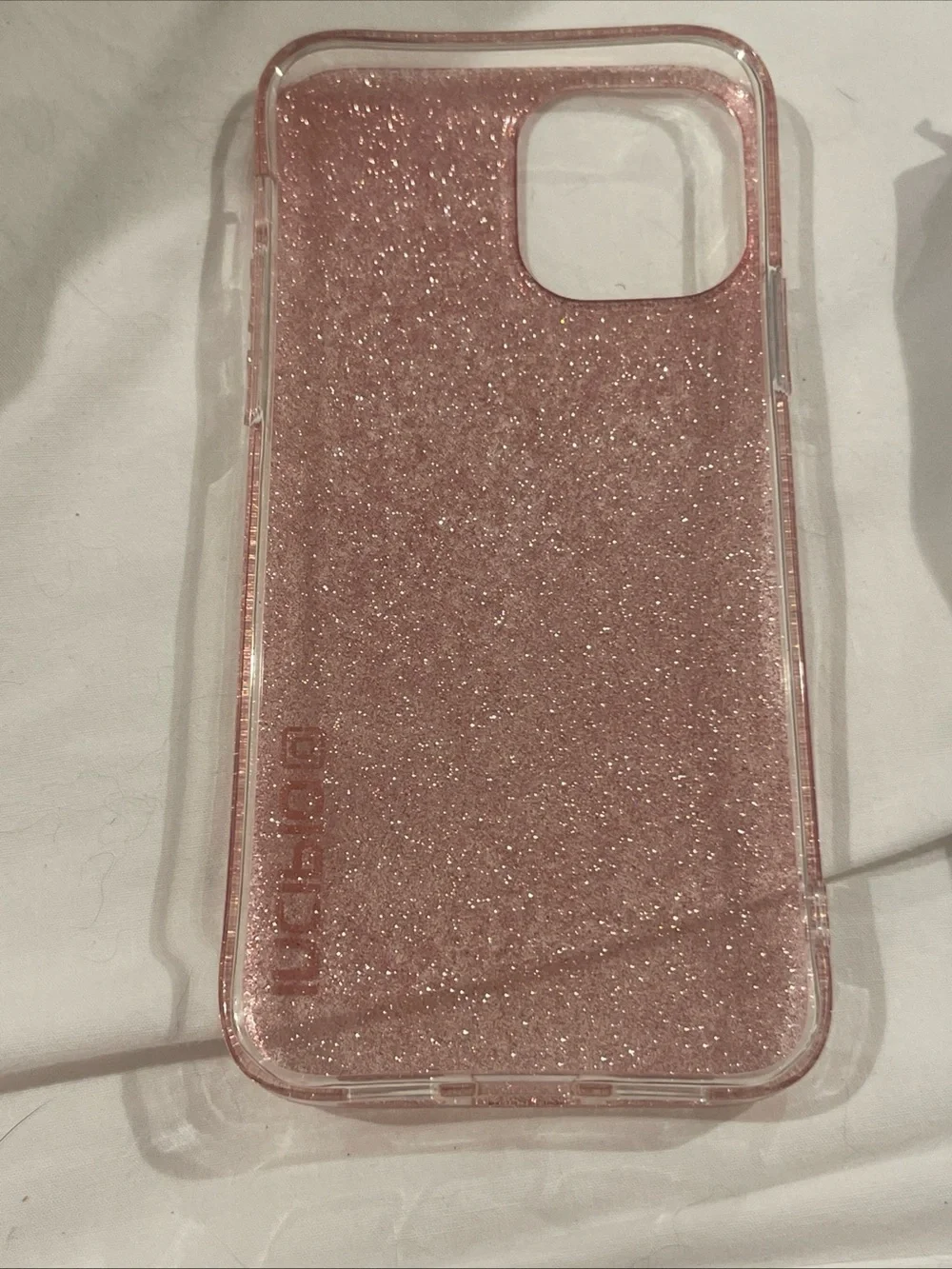 iPhone 12 Pro & 12 Phone Case Incipio Design Series Slim Fitting Pink Glitter